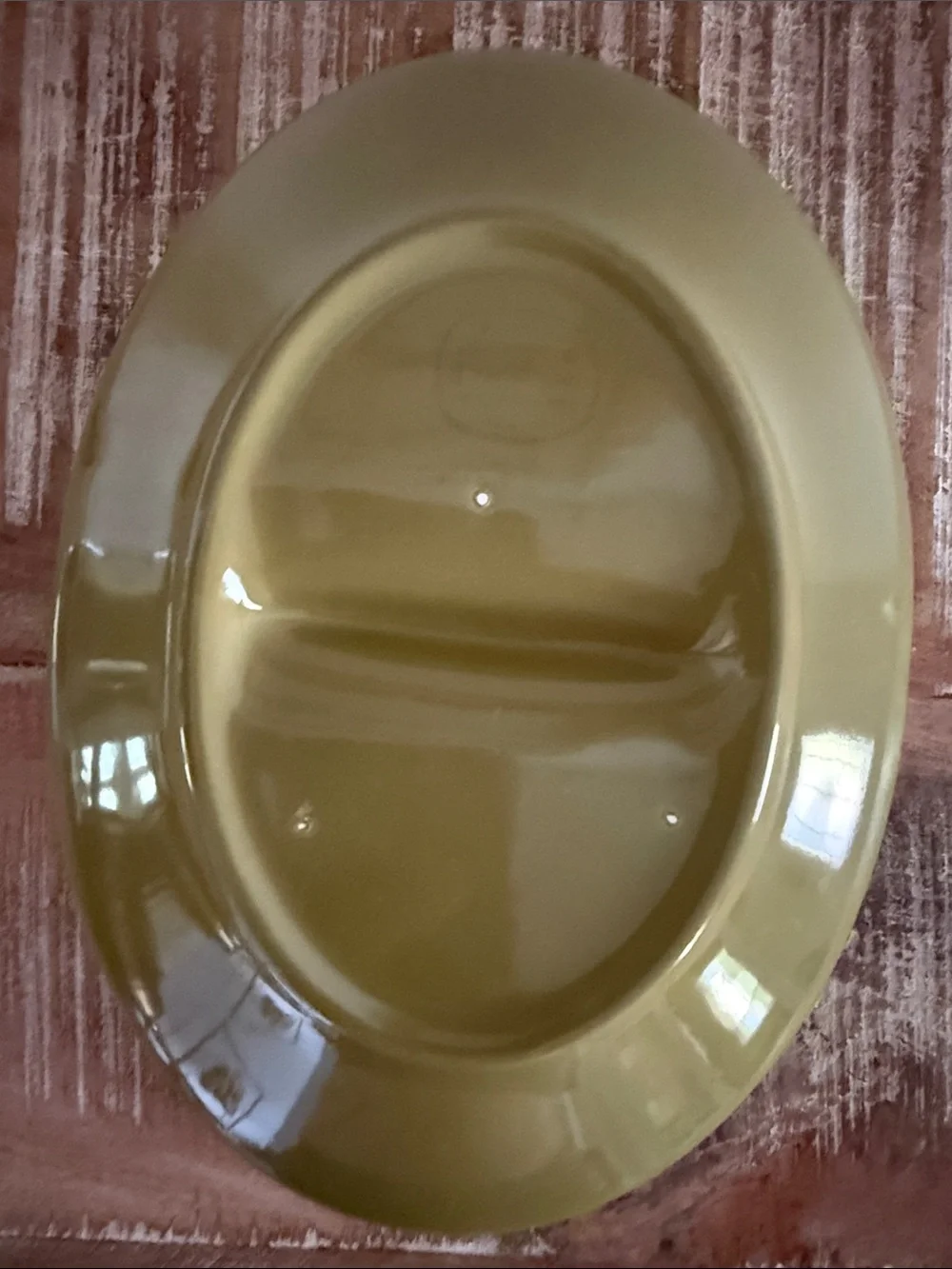 FRANCISCAN PEBBLE BEACH 10” OVAL DIVIDED VEGETABLE BOWL Floral MINT